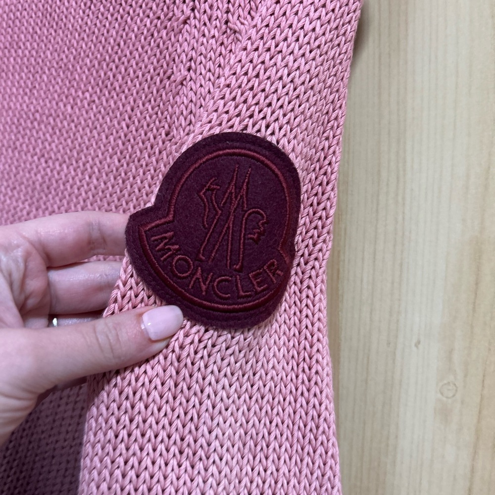 Moncler Pink Ombre Crewneck Sweater Size XS - Picture 5 of 5